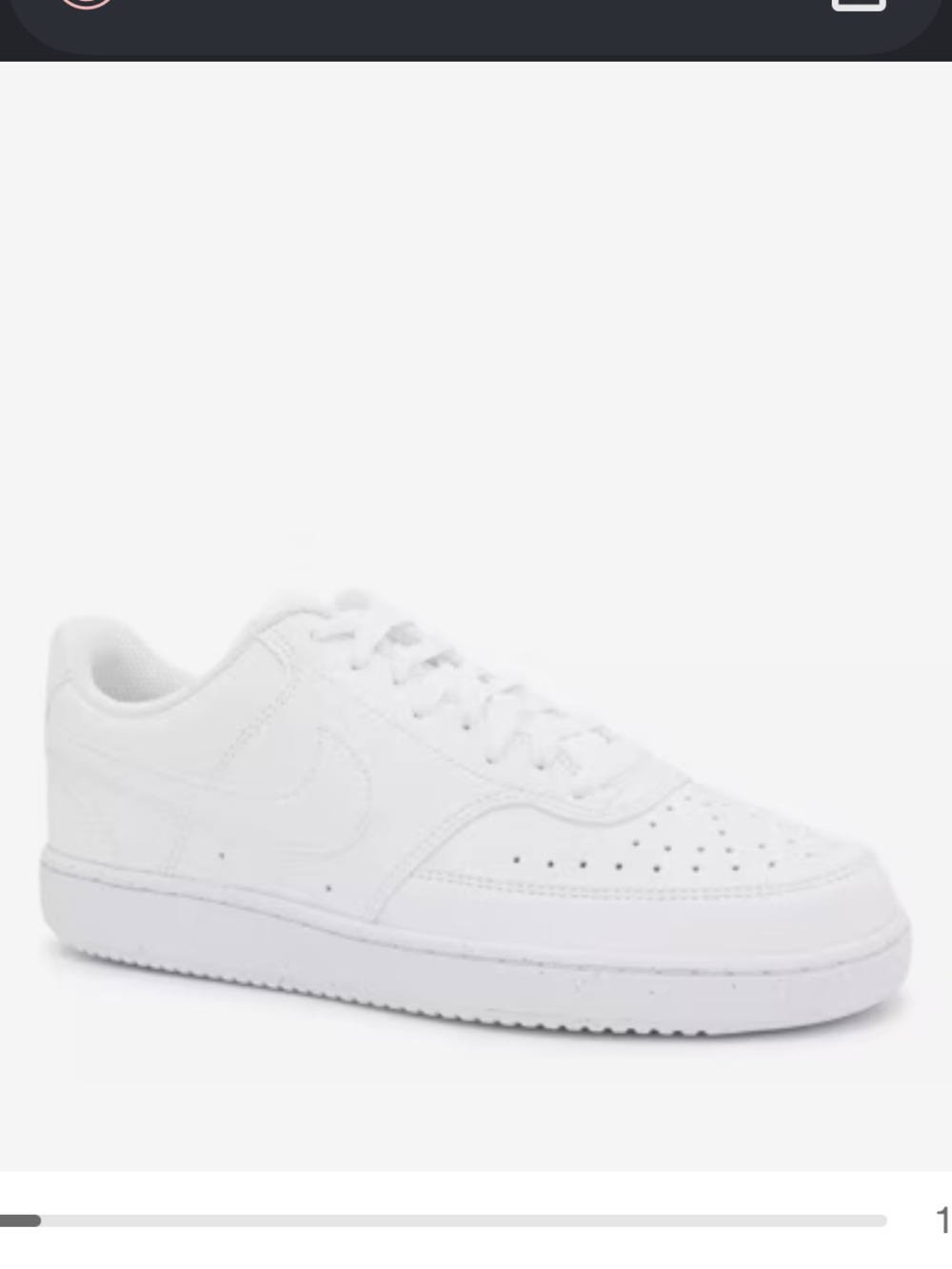 Nike Men’s White Low-Top Sneakers